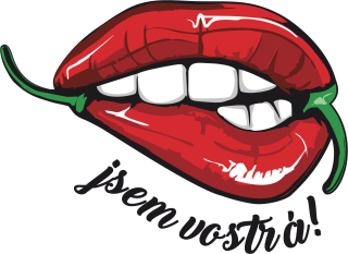 Tričko Jsem vostrá